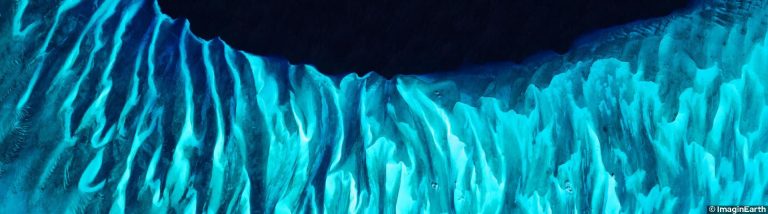voyager ocean merveilleuse nature, photo satellite