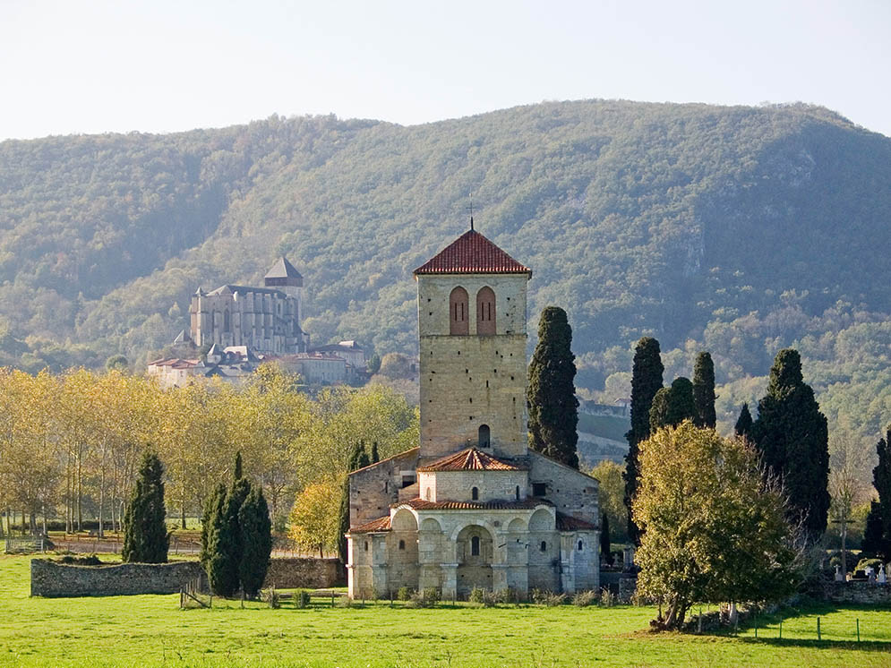 La basilique de Saint-Just-de-Valcabrère et Saint-Bertrand de Comminges sur la Via Garona