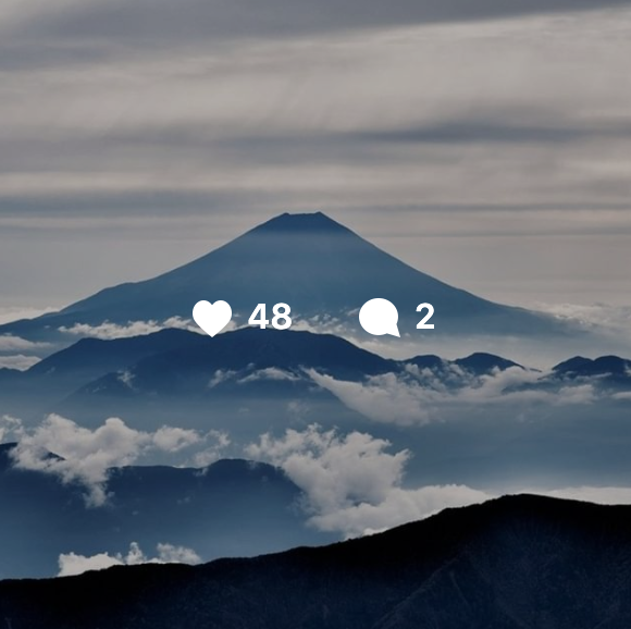 post insta, montagne