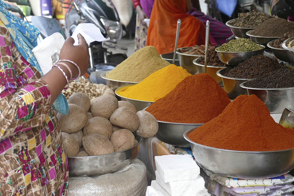 Spices and sarees; when Ernest van der Kwast thinks of India…