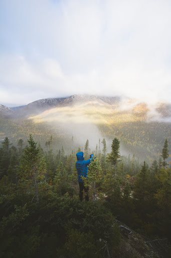 (Mont Olivine, Gaspésie, Canada, ©Thomas Doucet)