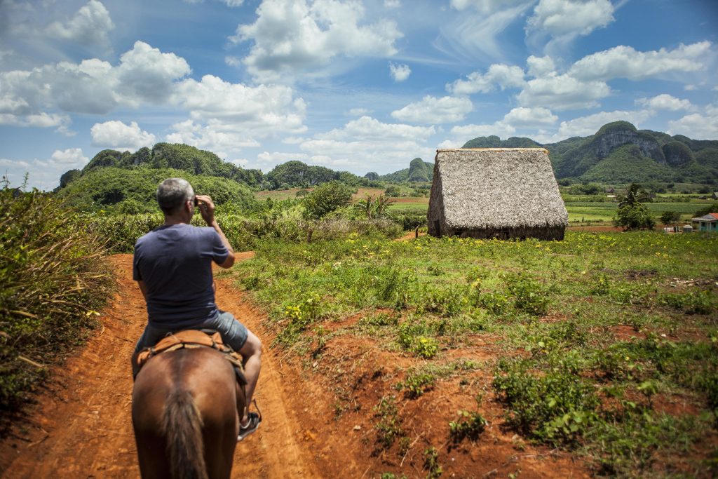 (Visit of a cuban farm on horses, Cuba, ©R-evolution)